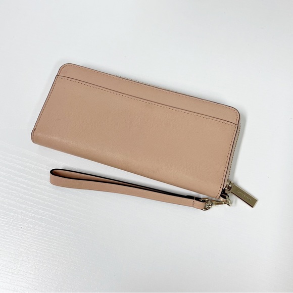 Kate Spade NY Slim Continental Leather Connie Wallet Rosy Cheeks - Picture 6 of 9